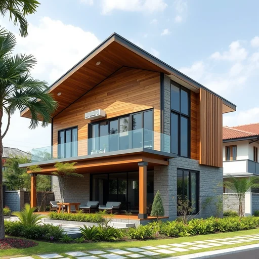 Batu Alam Untuk Dinding Teras Rumah Jakarta