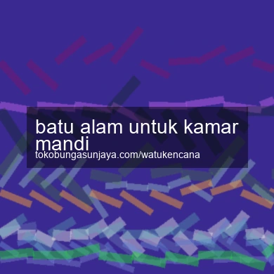 Batu Alam Untuk Kamar Mandi