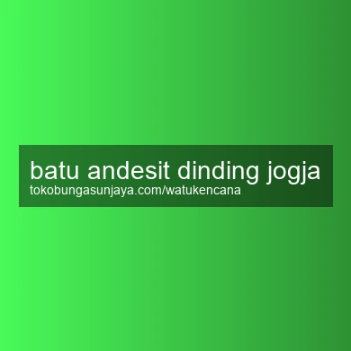 Batu Andesit Dinding Jogja