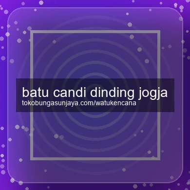 Batu Candi Dinding Jogja