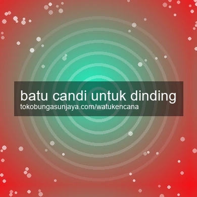 Batu Candi Untuk Dinding