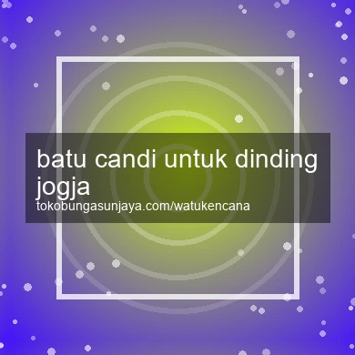 Batu Candi Untuk Dinding Jogja