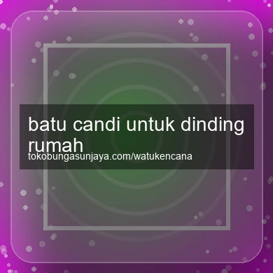 Batu Candi Untuk Dinding Rumah
