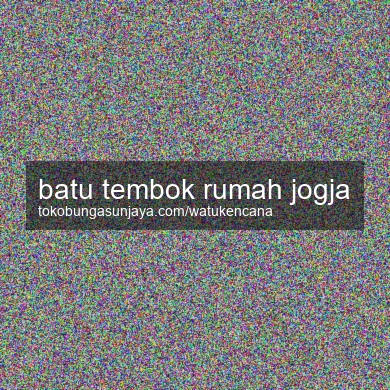 Batu Tembok Rumah Jogja