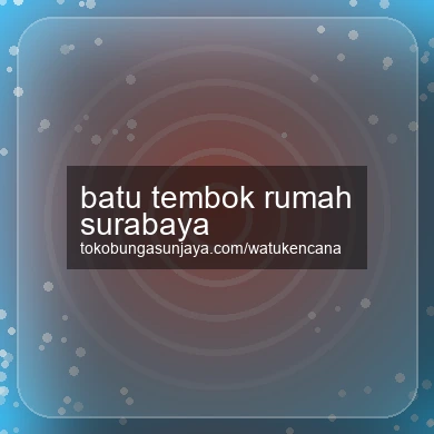 Batu Tembok Rumah Surabaya