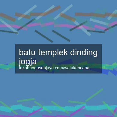 Batu Templek Dinding Jogja