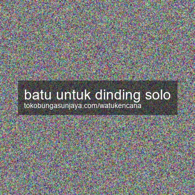 Batu Untuk Dinding Solo