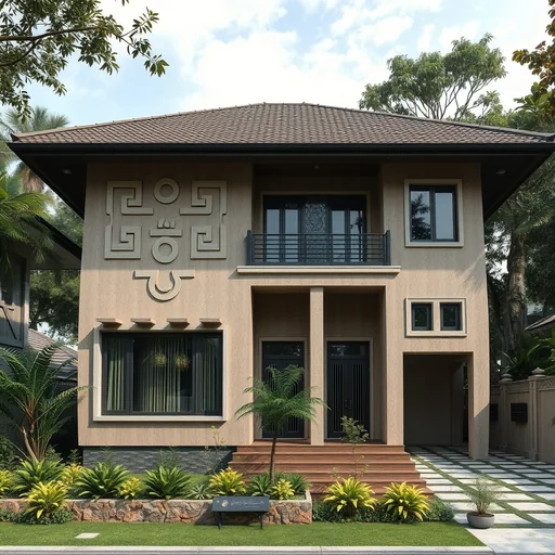 Cetakan Motif Batu Alam Jakarta