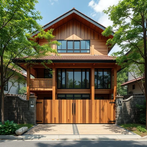 Dinding Batu Alam Andesit Bandung