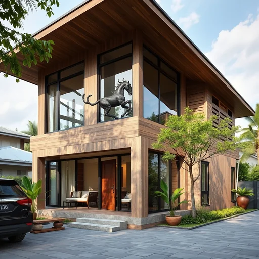 Dinding Batu Alam Andesit Jakarta