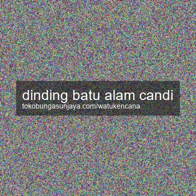 Dinding Batu Alam Candi