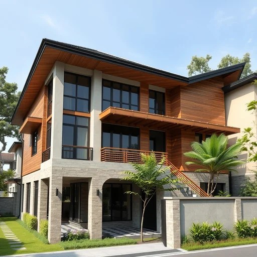 Dinding Batu Alam Teras Jakarta