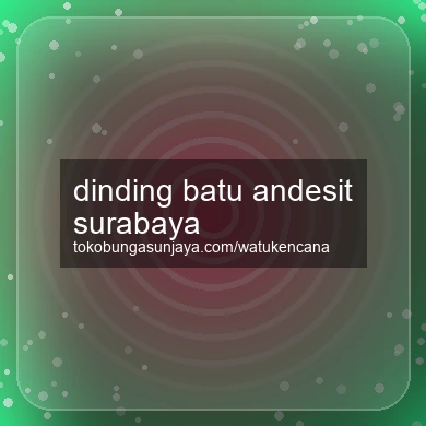 Dinding Batu Andesit Surabaya