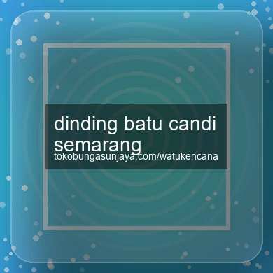 Dinding Batu Candi Semarang
