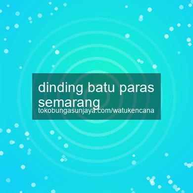 Dinding Batu Paras Semarang