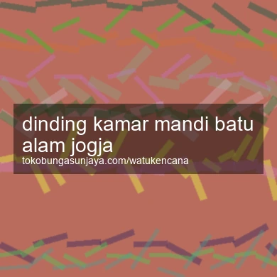 Dinding Kamar Mandi Batu Alam Jogja