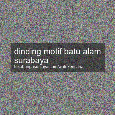 Dinding Motif Batu Alam Surabaya