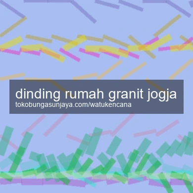 Dinding Rumah Granit Jogja