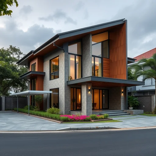 Granit Dinding Depan Rumah Bandung