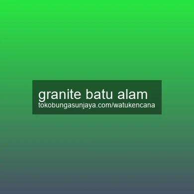 Granite Batu Alam