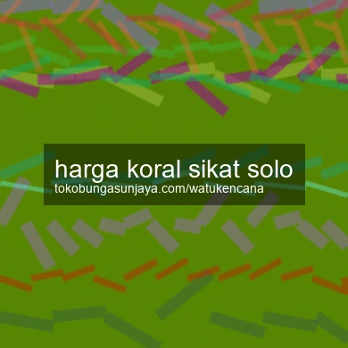 Harga Koral Sikat Solo