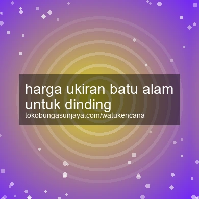 Harga Ukiran Batu Alam Untuk Dinding