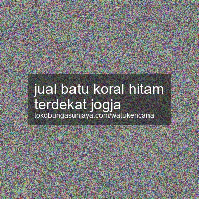 Jual Batu Koral Hitam Terdekat Jogja