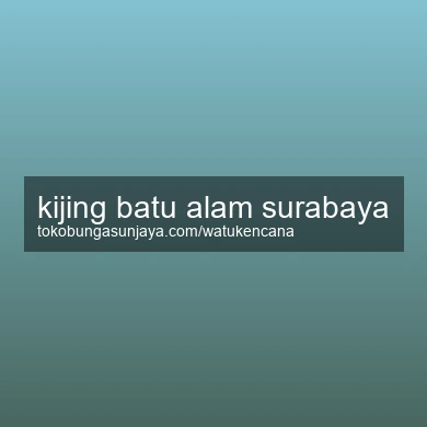 Kijing Batu Alam Surabaya
