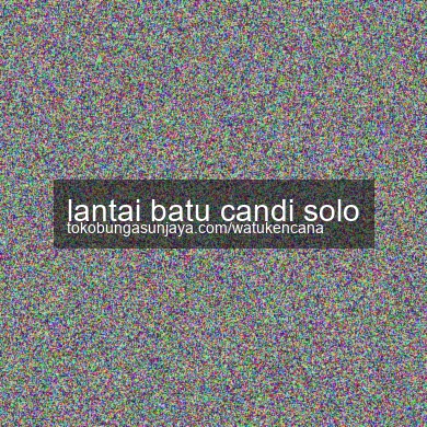 Lantai Batu Candi Solo