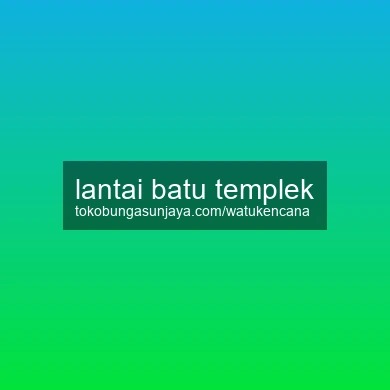 Lantai Batu Templek