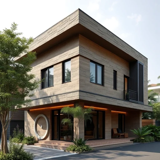 Marmer Dinding Luar Rumah Jakarta