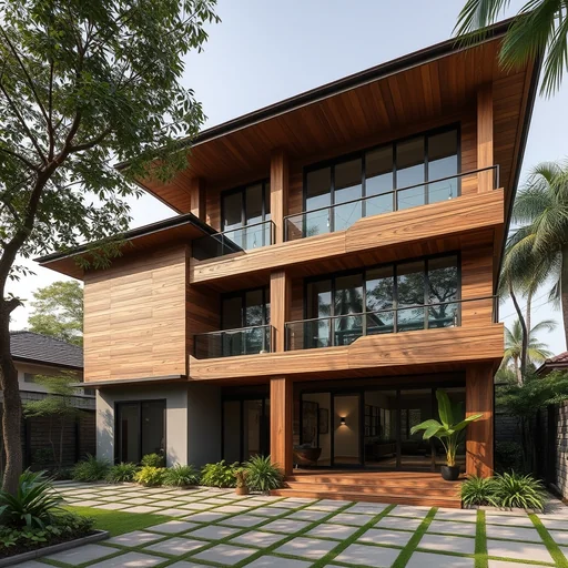 Motif Batu Alam Dinding Teras Jakarta