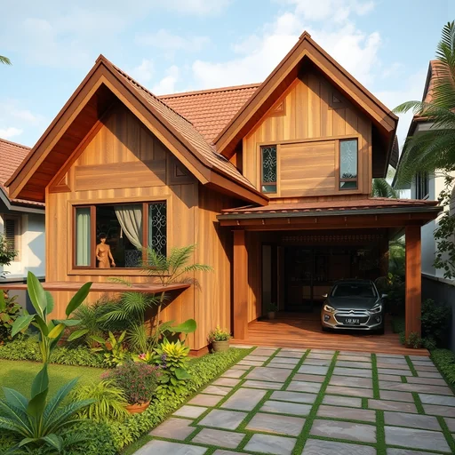 Motif Dinding Batu Alam Jakarta