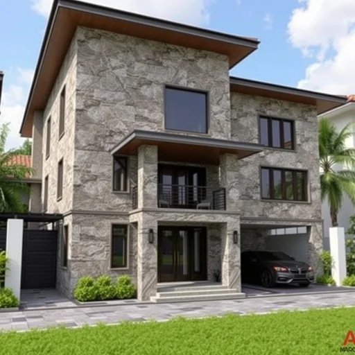 Motif Granit Dinding Teras Jakarta