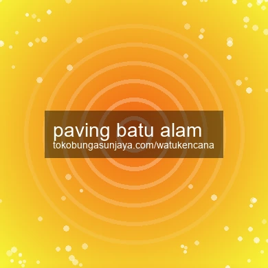 Paving Batu Alam