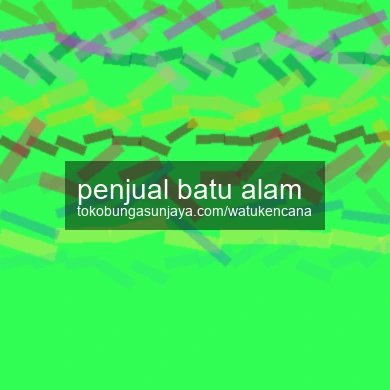Penjual Batu Alam