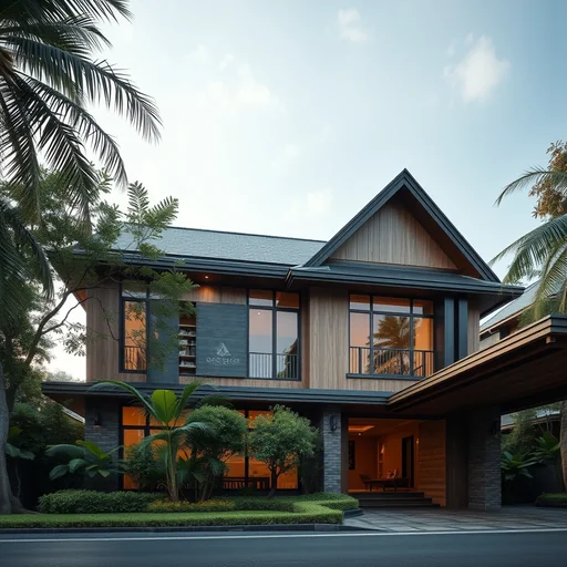 Pilar Batu Alam Andesit Jakarta