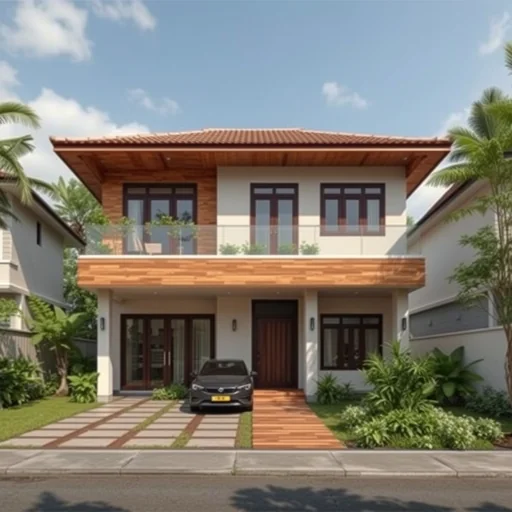 Rumah Batu Alam Dinding Jakarta