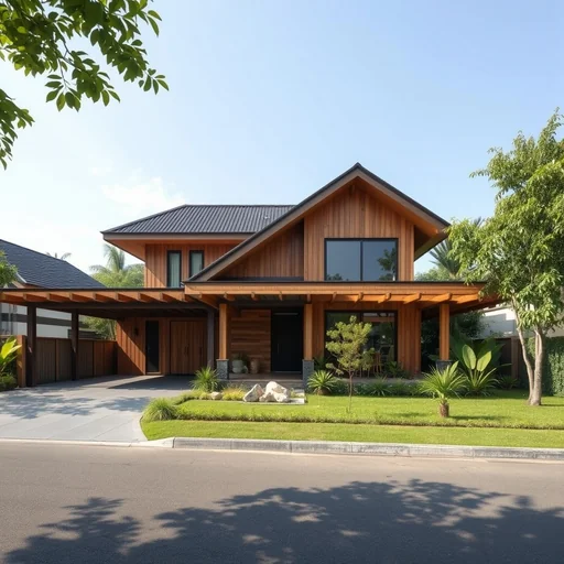 Tembok Batu Alam Minimalis Jakarta