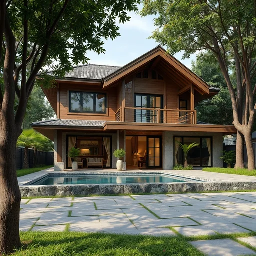 Tembok Motif Batu Alam Jakarta