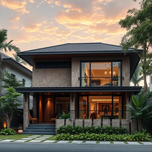 Tembok Motif Batu Jakarta