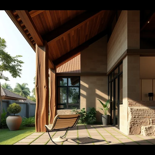 Tembok Pagar Batu Alam Bandung