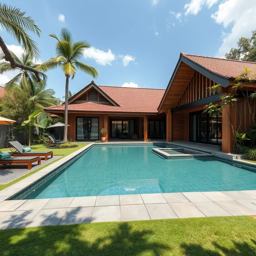 Teras Batu Alam Setengah Badan Jakarta