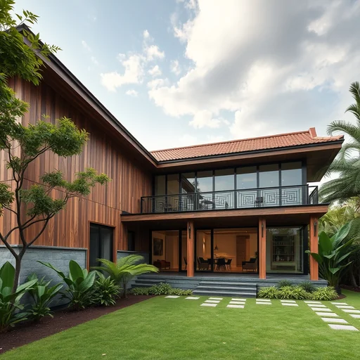 Teras Dengan Batu Alam Jakarta