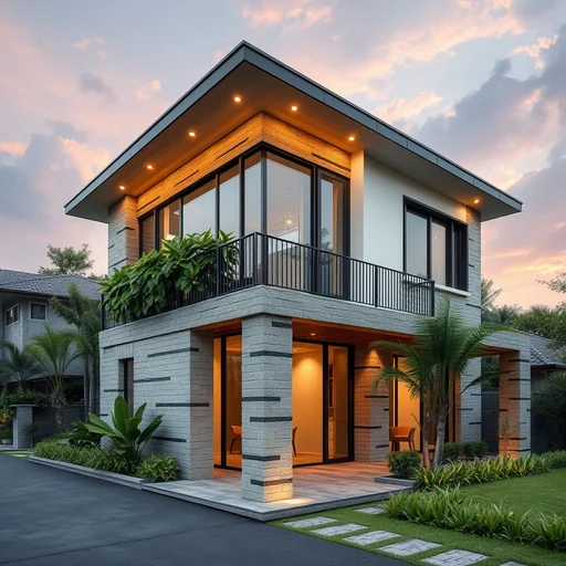 Tiang Teras Granit Jakarta