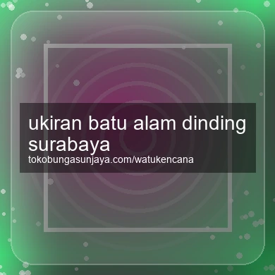 Ukiran Batu Alam Dinding Surabaya