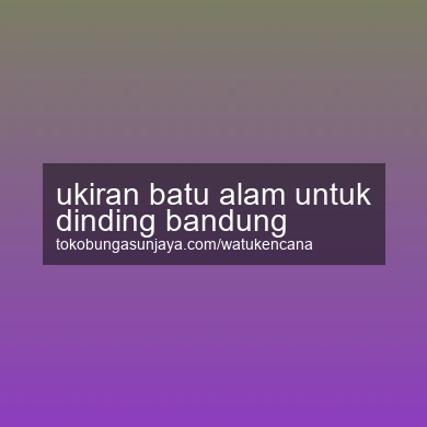 Ukiran Batu Alam Untuk Dinding Bandung