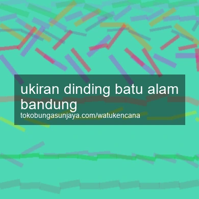 Ukiran Dinding Batu Alam Bandung