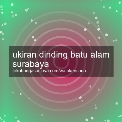Ukiran Dinding Batu Alam Surabaya